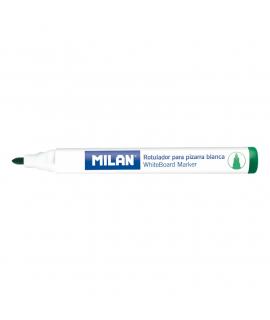 Milan Rotuladores para Pizarra Blanca con Punta Redonda - Punta 4.7 mm - Tinta a Base de Alcohol - Borrable en Seco - Color