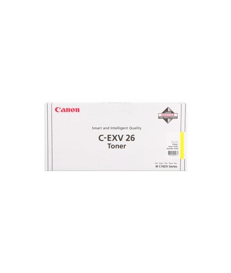 Canon CEXV26 Amarillo Cartucho de Toner Original - 1657B006