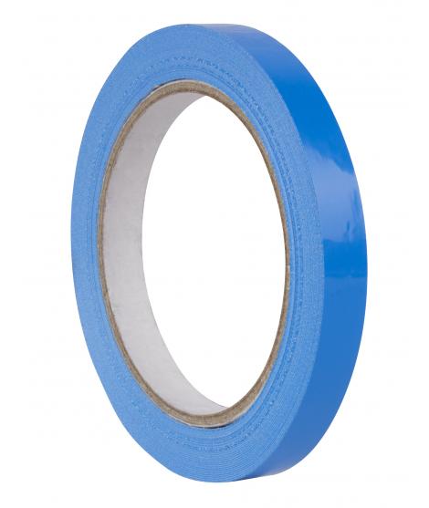 Apli Cinta Adhesiva Azul 12mm x 66m - Resistente al Agua y a la Intemperie - Facil de Cortar con la Mano - Ideal para Manualidad