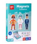 Apli Juego magnetico de las Profesiones - Ayuda a Familiarizarse con Profesiones y Oficios - 36 Fichas Magneticas con Diferentes