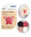 Dohe Coleccion Cute Pet Pasta para Modelar Cerdo - Ligera y Flexible - Apto para Niños de 5 a 7 Años