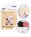 Dohe Coleccion Cute Pet Pasta para Modelar Oveja - Ligera y Flexible - Apto para Niños de 5 a 7 Años