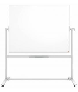 Nobo Pizarra Blanca Movil Nano Clean Classic - 1500x1200mm - Diseño Puntero - Blanco