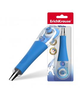 Erichkrause Arctic White Cinta Correctora 4.2mm x 8m - Ideal para Correccion Rapida y Segura - Secado Inmediato - Color Blanco