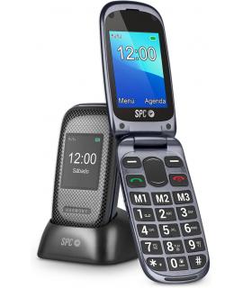 SPC Telefono Movil para Mayores con Botones Grandes - Tapa y Botones Retroiluminados - Boton SOS y Botones de Marcacion Directa 