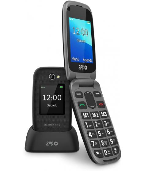 SPC Harmony 4G Telefono Movil para Mayores - Botones Grandes Retroiluminados - Volumen de Timbre de hasta 97.5Db - Compatible