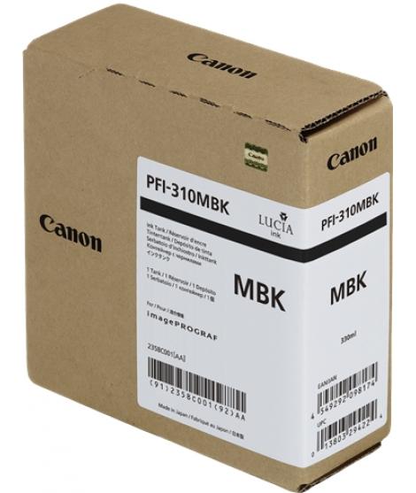 Canon PFI310 Negro Mate Cartucho de Tinta Original - 2358C001