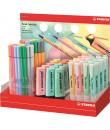 Stabilo Expositor Coleccion Pastel de 111 Rotuladores y Marcadores Fluorescentes - 15 Boss, 16 Swing Cool, 40 Point 88 y 40 Pen 