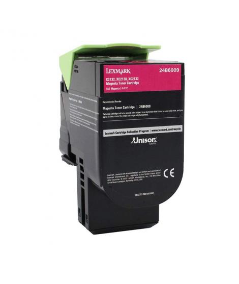 Lexmark C2132/XC2130/XC2132 Magenta Cartucho de Toner Original - 24B6009