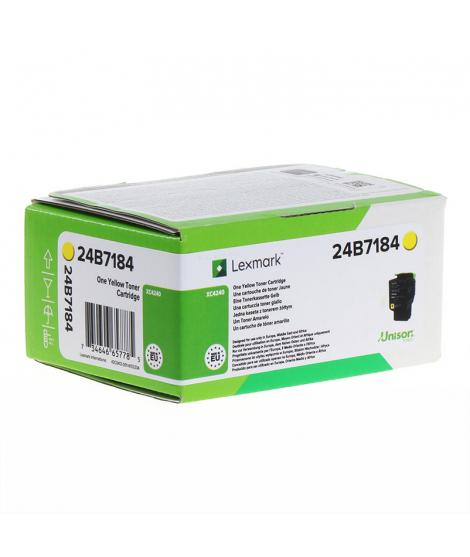 Lexmark XC2240/XC4240 Amarillo Cartucho de Toner Original - 24B7184