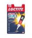 Loctite Superglue-3 Power Gel 3gr - Adhesivo Instantaneo Flexible y Extrafuerte - Formula en Gel Enriquecida con Particulas de C