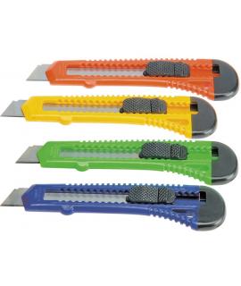 Bismark Cutter Grande Retractil - Empuñadura de Plastico - Bloqueo de Seguridad