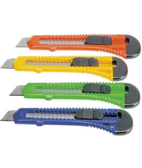 Bismark Cutter Grande Retractil - Empuñadura de Plastico - Bloqueo de Seguridad