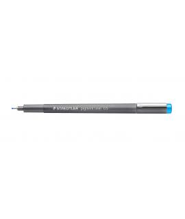 Staedtler Pigment Liner 308 Rotulador Calibrado - Trazo 0.5mm - Secado Rapido - Color Azul Claro