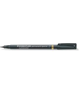 Staedtler Lumocolor Permanent 319 Rotulador Permanente de Punta Fina - Trazo 0.6mm - Para Aplicaciones Especiales - Secado