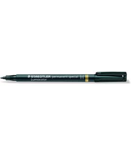 Staedtler Lumocolor Permanent Special 319 Rotulador Permanente - Punta de 1mm Aprox - Secado Rapido - Resistente a la