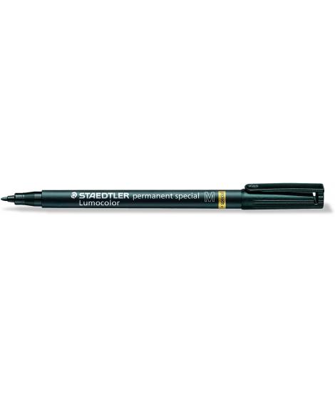 Staedtler Lumocolor Permanent Special 319 Rotulador Permanente - Punta de 1mm Aprox - Secado Rapido - Resistente a la