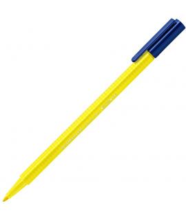 Staedtler Triplus Color 323 Rotulador de Punta Fina - Trazo 1mm Aprox - Tinta Base de Agua - Color Amarillo Claro