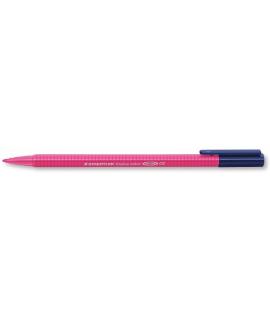 Staedtler Triplus Color 323 Rotulador de Punta Fina - Trazo 1mm Aprox - Tinta Base de Agua - Color Magenta