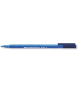 Staedtler Triplus Color 323 Rotulador de Punta Fina - Trazo 1mm Aprox - Tinta Base de Agua - Color Azul