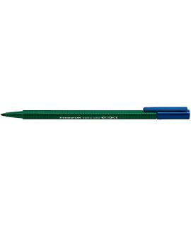 Staedtler Triplus Color 323 Rotulador de Punta Fina - Trazo 1mm Aprox - Tinta Base de Agua - Color Verde Tierra