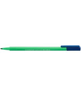 Staedtler Triplus Color 323 Rotulador de Punta Fina - Trazo 1mm Aprox - Tinta Base de Agua - Color Verde Palido