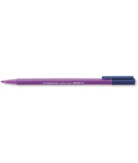 Staedtler Triplus Color 323 Rotulador de Punta Fina - Trazo 1mm Aprox - Tinta Base de Agua - Color Violeta