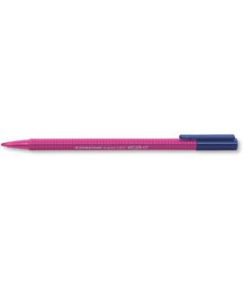 Staedtler Triplus Color 323 Rotulador de Punta Fina - Trazo 1mm Aprox - Tinta Base de Agua - Color Violeta Rojizo