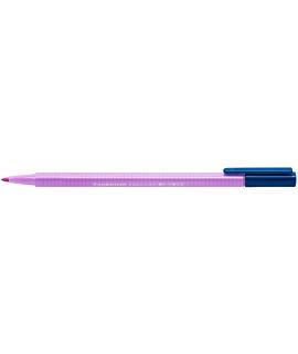 Staedtler Triplus Color 323 Rotulador de Punta Fina - Trazo 1mm Aprox - Tinta Base de Agua - Color Lavanda