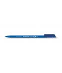 Staedtler Noris 326 Rotulador de Punta Fina - Trazo 1mm Aprox - Tina Base de Agua - Color Azul