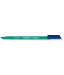 Staedtler Noris 326 Rotulador de Punta Fina - Trazo 1mm Aprox - Tina Base de Agua - Color Verde