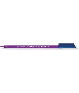 Staedtler Noris 326 Rotulador de Punta Fina - Trazo 1mm Aprox - Tina Base de Agua - Color Violeta