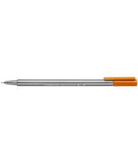 Staedtler Triplus Fineliner 334 Rotulador de Punta Fina - Trazo de 0.3mm - Tinta Base de Agua - Color Marron