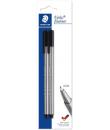 Staedtler Triplus Fineliner 334 Pack de 2 Rotuladores de Punta Fina - Trazo de 0.3mm Aprox - Diseño Ergonomico - Tinta Base de A