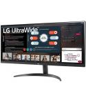 LG Monitor LED 34" IPS UltraWide FullHD 1080p 75Hz FreeSync - Respuesta 5ms - Angulo de Vision 178º - 21:9 - HDMI, Salida Auricu