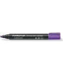 Staedtler Lumocolor 350 Rotulador Permanente - Secado Rapido - Punta 2 - 5 mm Aprox - Color Violeta