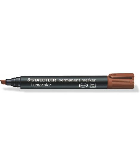 Staedtler Lumocolor 350 Rotulador Permanente - Secado Rapido - Punta 2 - 5 mm Aprox - Color Marron