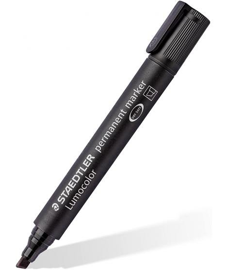 Staedtler Lumocolor 350 Rotulador Permanente - Secado Rapido - Punta 2 - 5 mm Aprox - Color Negro