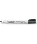 Staedtler Lumocolor 351 Marcador para Pizarra Blanca - Punta Biselada 2 - 5mm Aprox - Secado Rapido - Color Negro