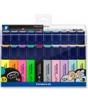 Staedtler Textsurfer Classic 364 Pack de 20 Marcadores Fluorescentes - Punta Biselada - Trazo entre 1 - 5mm - Tinta con Base de 