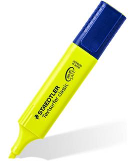 Staedtler Textsurfer Classic 364 Marcador Fluorescente - Punta Biselada - Trazo entre 1 - 5mm - Tinta con Base de Agua - Color A