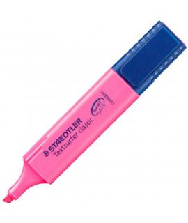 Staedtler Textsurfer Classic 364 Marcador Fluorescente - Punta Biselada - Trazo entre 1 - 5mm - Tinta con Base de Agua - Color R