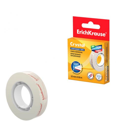 Erichkrause Cinta Adhesiva Crystal - 12mmx33m - Transparente