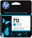 HP 712 Cyan Cartucho de Tinta Original - 3ED67A