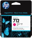 HP 712 Magenta Cartucho de Tinta Original - 3ED68A