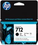 HP 712 Negro Cartucho de Tinta Original - 3ED70A