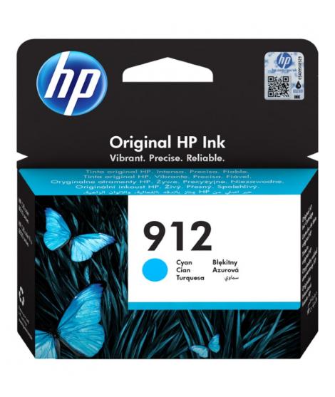 HP 912 Cyan Cartucho de Tinta Original - 3YL77AE