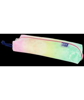 Oxford Kangoo Tie Dye Estuche Rectangular Mediano Acolchado - Diseño Tie Dye - Acolchado para Mayor Proteccion