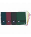 Oxford Europeanbook 5 Oxford & You Pack de 5 Cuadernos Espiral Formato A4+ Cuadriculado 5x5 - 120 Hojas Microperforadas con 4