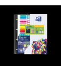 Oxford Europeanbinder Oxfcla A4+ - Carpeta de Tamaño A4+ - Diseño Escolar - Incluye Separadores - Colores Surtidos